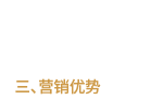 營銷優(yōu)勢(shì)